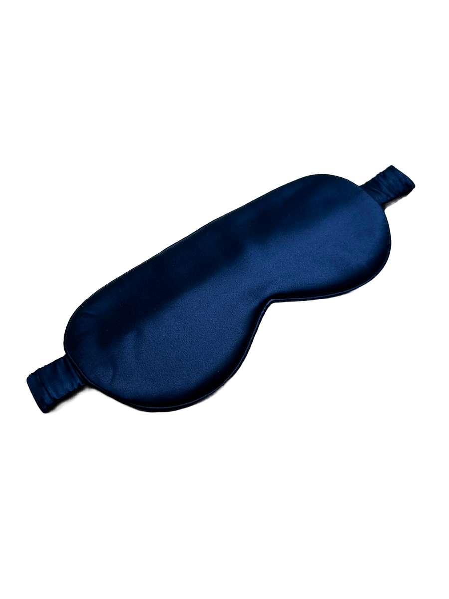 Μάσκα Ύπνου Μεταξένια Navy Blue Espree