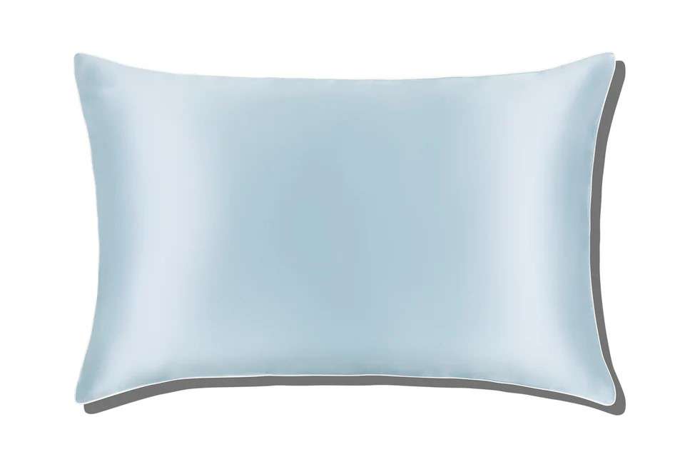 Μαξιλαροθήκη Μεταξένια Silk Passion Lake Blue 1Τμχ 52X72 Espree
