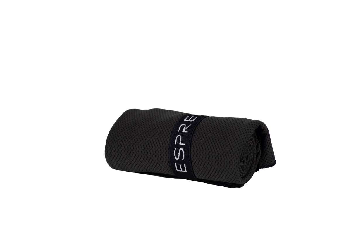 Πετσέτα Γυμναστηρίου Cooling Black 40X100 Espree