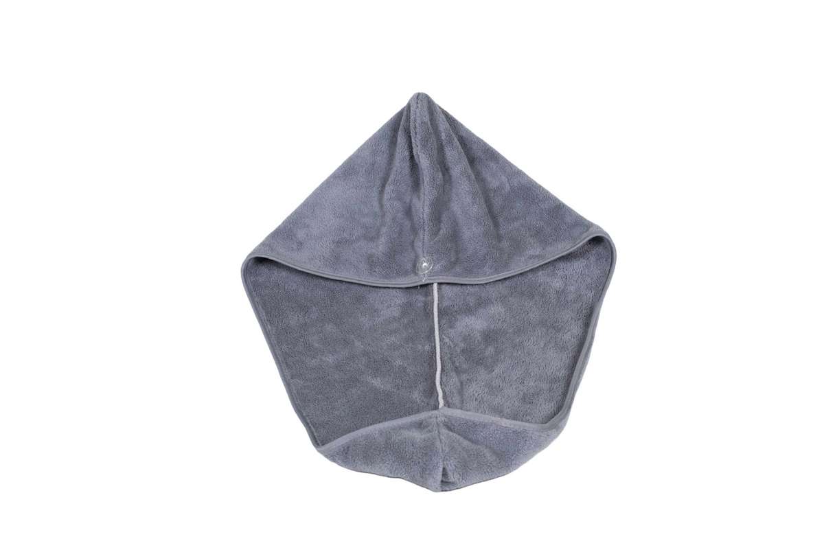 Πετσέτα Μαλλιών Τουρμπάνι Grey 25X65 Espree