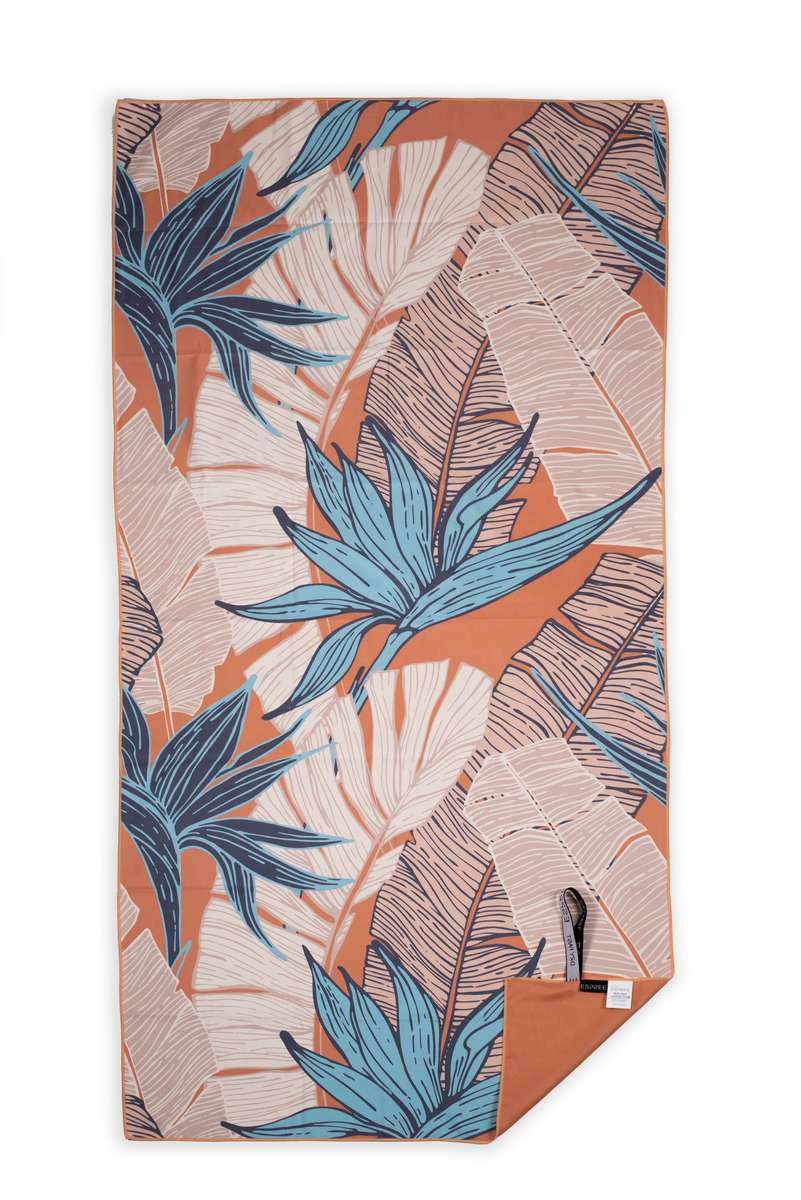 Πετσέτα Θαλάσσης Microfiber Flora Peach 80X160 Espree