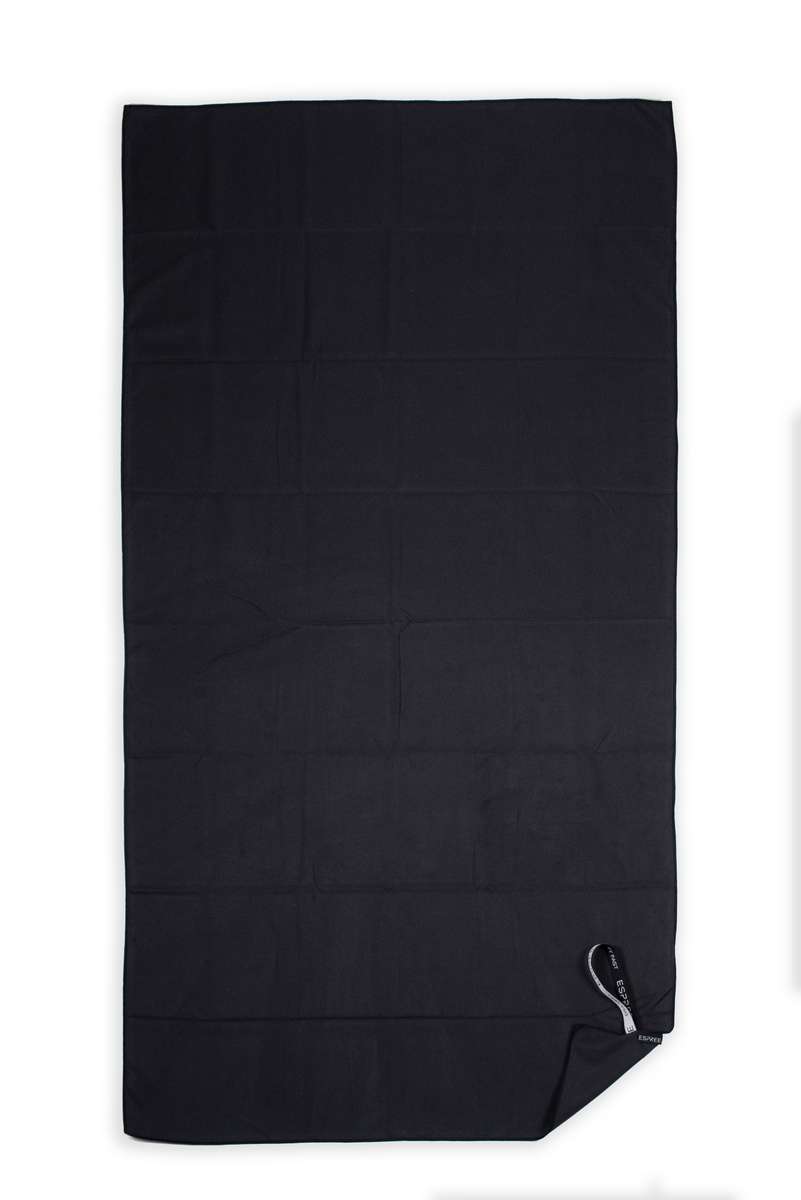 Πετσέτα Θαλάσσης Microfiber Solid Black 90X170 Espree Πετσέτα Θαλάσσης Microfiber Solid Black 90X170 Espree