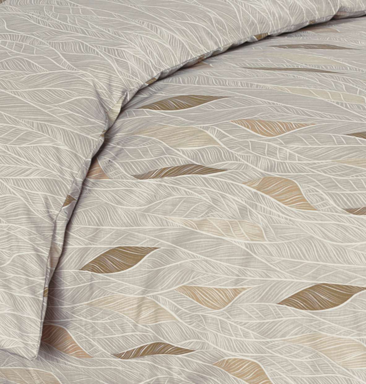 Σετ Σεντόνια King Size Cypres Beige 4Τμχ Με Λάστιχο 180X200+35 Espree