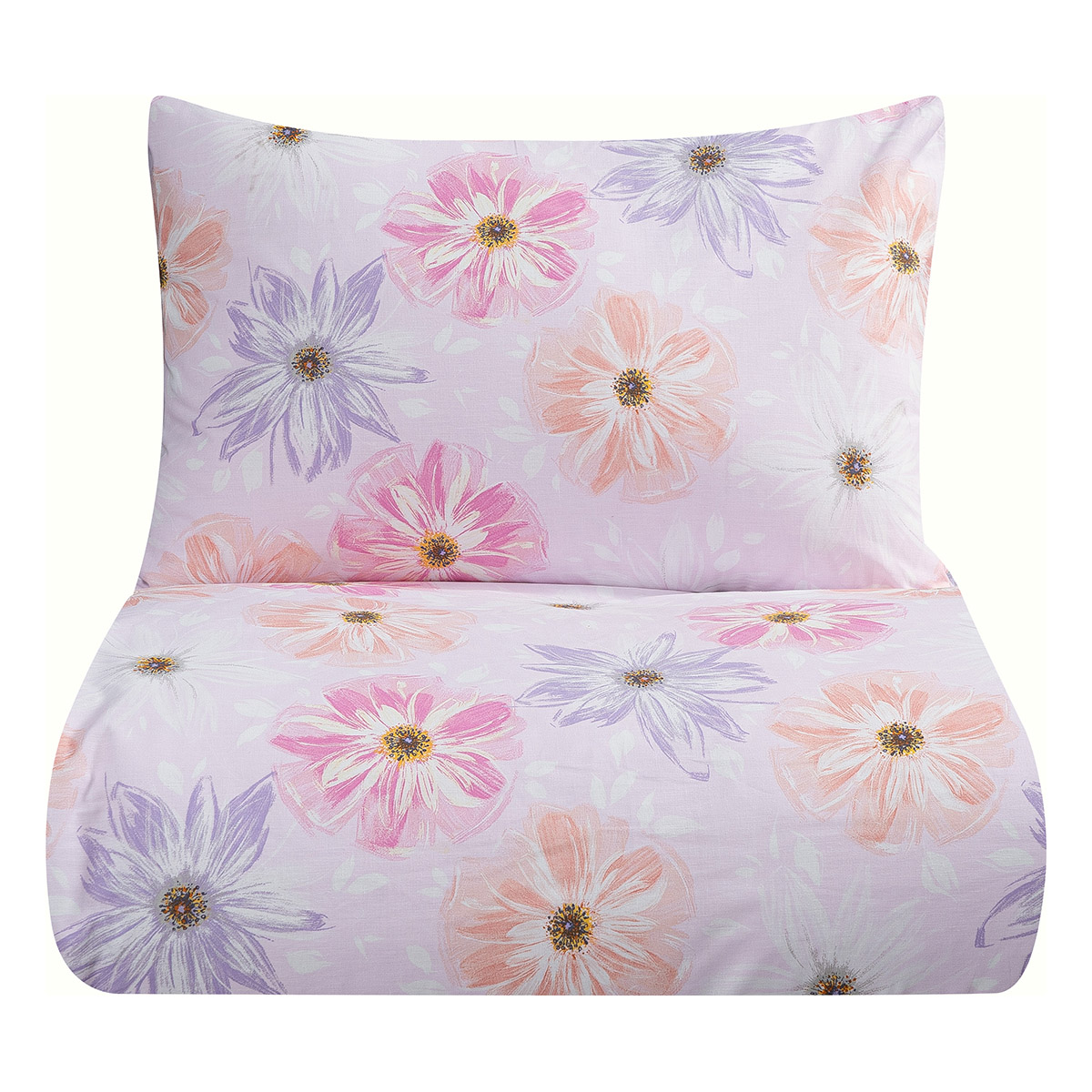 LINO ΣΕΤ ΠΑΠΛΩΜΑΤΟΘΗΚΗ BLUME LILAC 160X240