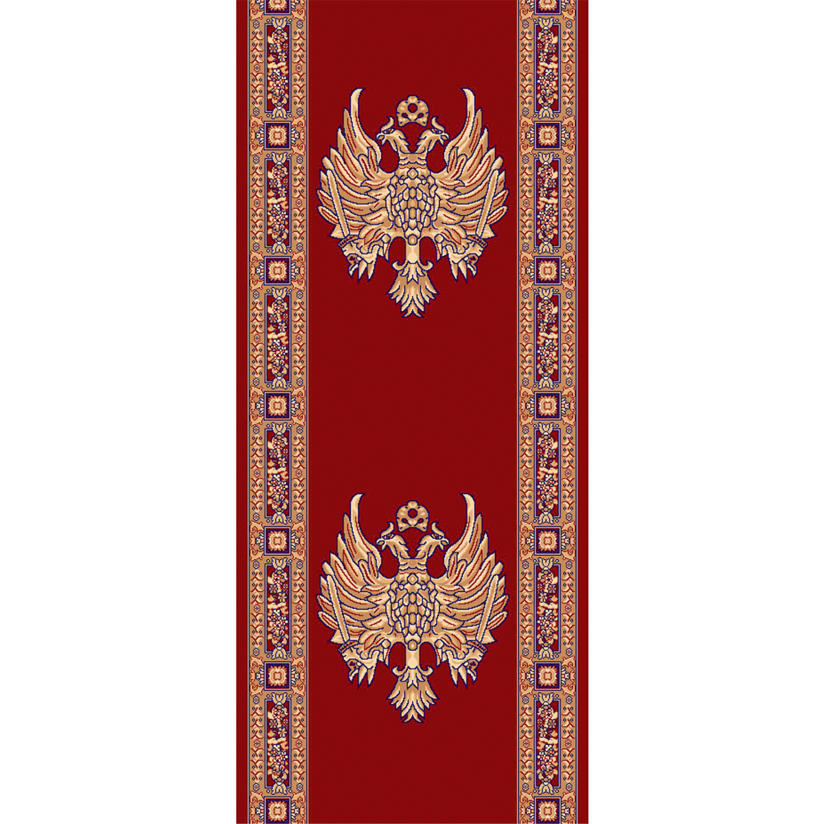 Διάδρομος Φ.0.67 Isexan Atlantis Orthodoxia Ανοιχτά Φτερά Κόκκινο