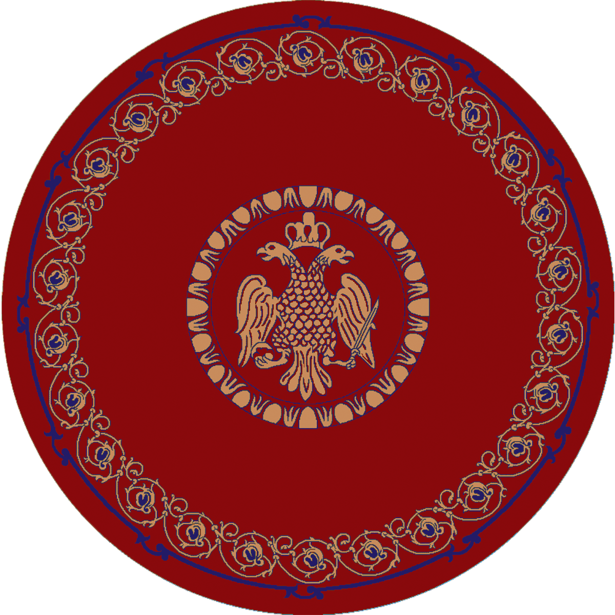 Ροτόντα 100x100 Isexan Atlantis Byzantium Με Κεντρικό Αετό
