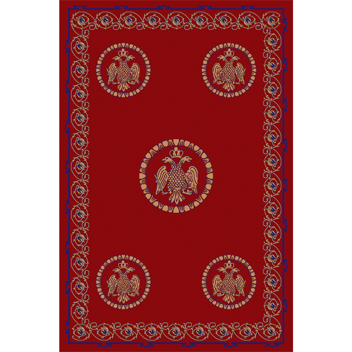 Χαλί 200x300 Isexan Atlantis Byzantium Με 4 Δορυφόρους