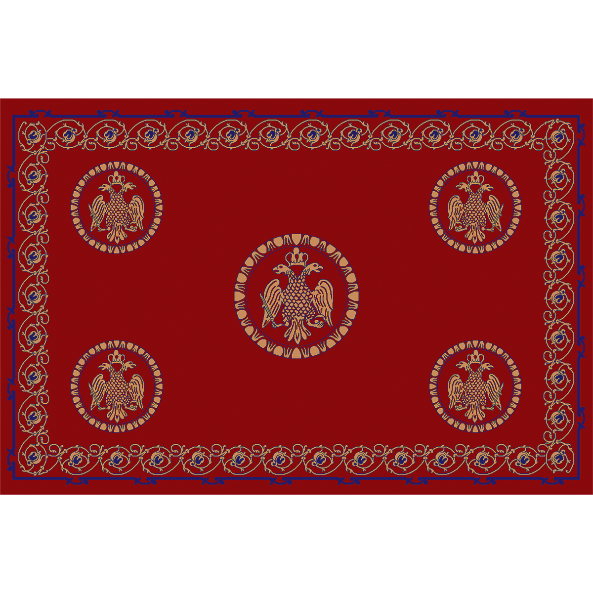 Χαλί 200x300 Isexan Atlantis Byzantium Με 4 Δορυφόρους
