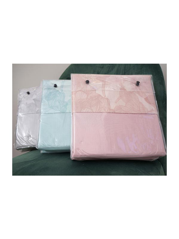 Σεντόνι Σετ Υπέρδιπλο 235x270 Sunshine Cotton Feelings 2032 Grey