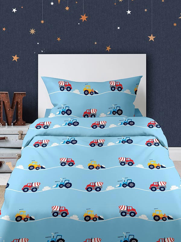 Σεντόνι Σετ Μονό 165x270 Sunshine Cotton Feelings 34