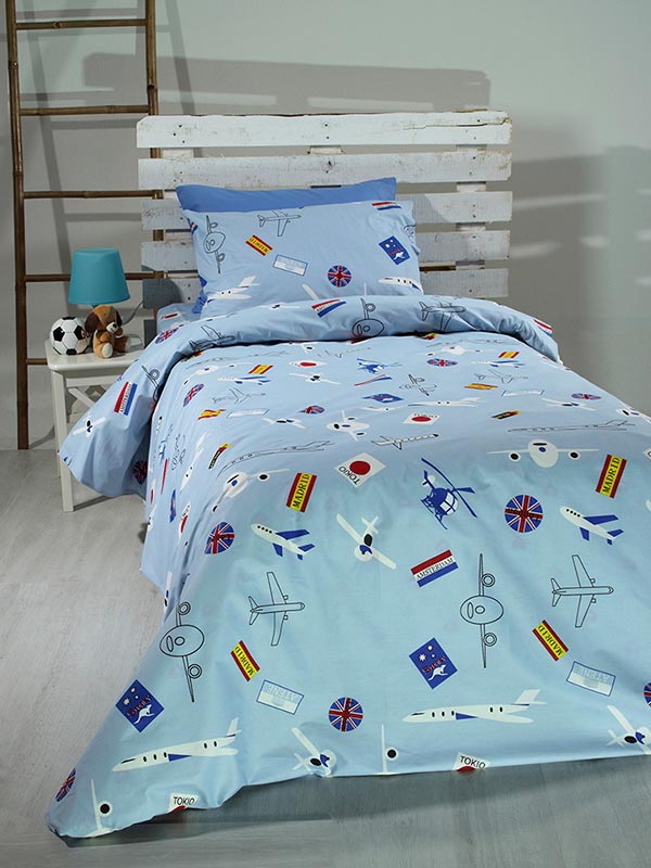 Σεντόνι Σετ Μονό 165x270 Sunshine Cotton Feelings 8