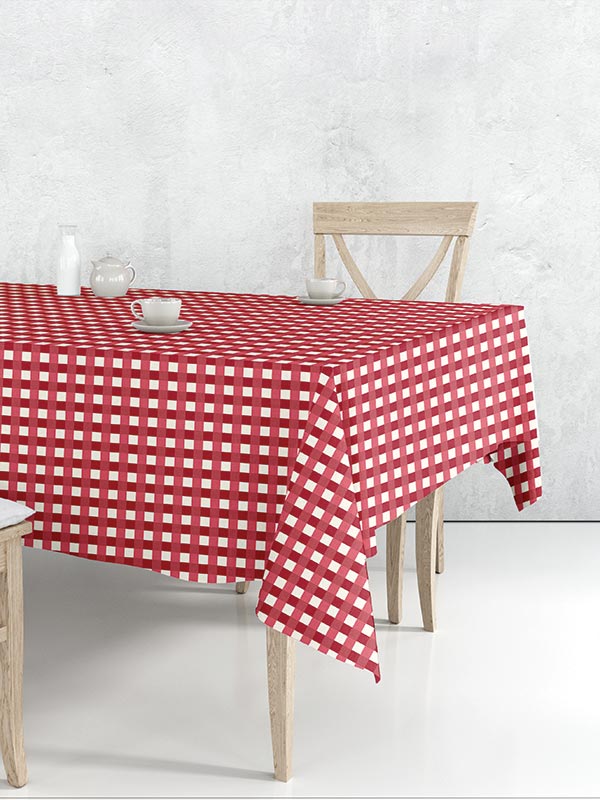 Τραπεζομάντηλο 2024 Red 140 cm x 220 cm