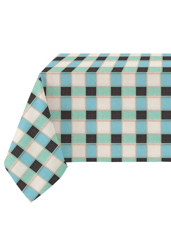 Τραπεζομάντηλο 5452 Blue 140 cm x 140 cm
