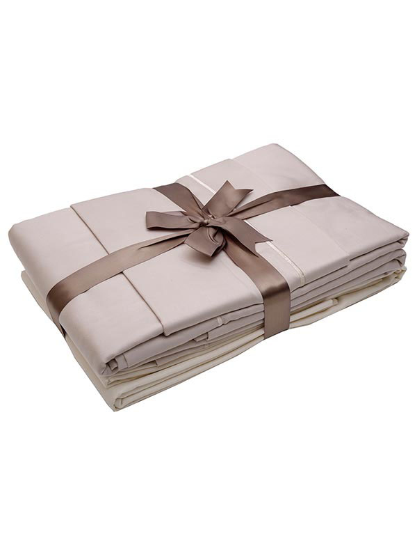 Σεντόνια Σετ King Size  270x280 Sunshine Satin Beige