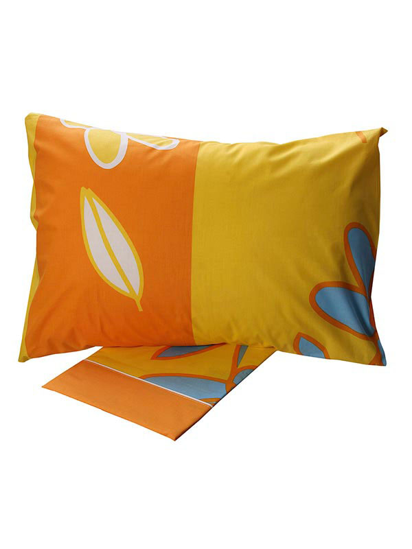 Σεντόνια Σετ Μονά 160x260 Sunshine Cotton Feelings 129 Yellow