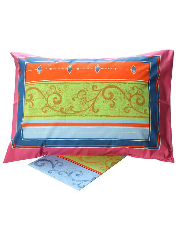 Σεντόνια Σετ Μονά 160x260 Sunshine Cotton Feelings 9804 Pink