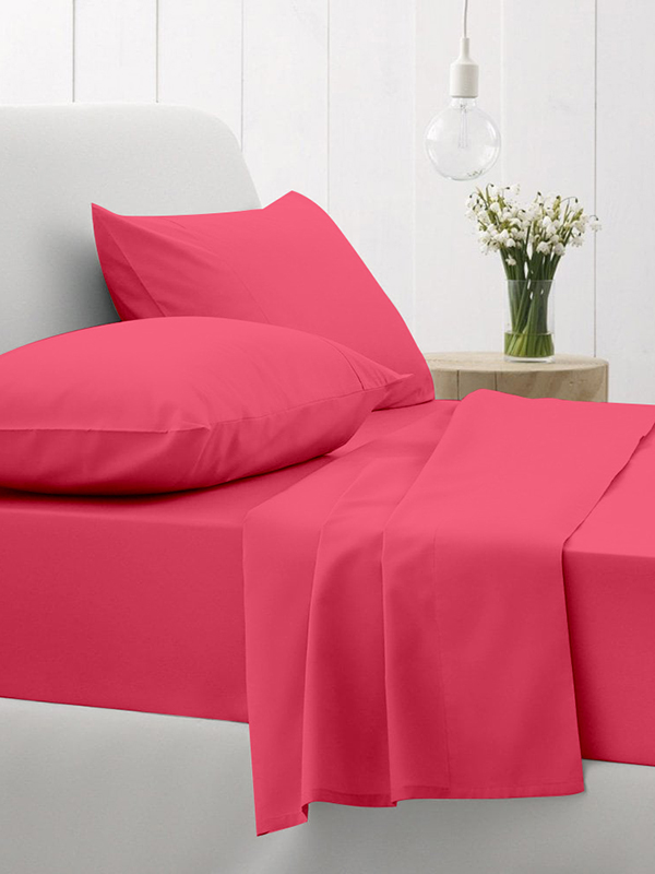 Παπλωματοθήκη Cotton Feelings 112 Fuchsia Διπλή (200χ250)