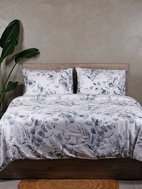 Σετ Σεντόνια Cotton Feelings 932 Grey Μονό (165x270)