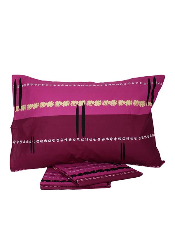 Σετ Σεντόνια Cotton Feelings εμπριμέ 2021 Move Υπέρδιπλο (220x260)