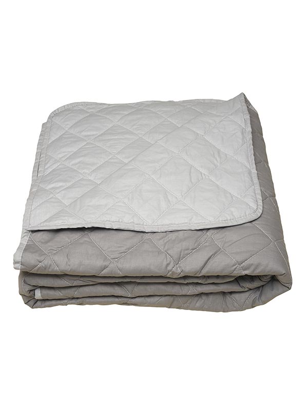 Κουβερλί Menta Grey - Dark Grey Μονό (160x220)