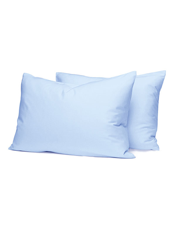 Μαξιλαροθήκες Σετ 50x70 Sunshine Cotton Feelings 103 Light Blue