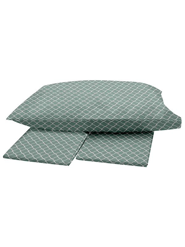 Μαξιλαροθήκες Menta 530 Aqua 50 cm x 70 cm