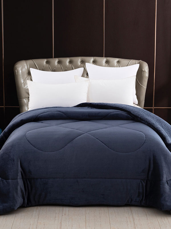 Κουβερτοπάπλωμα Coral blue Υπέρδιπλο (220x240)