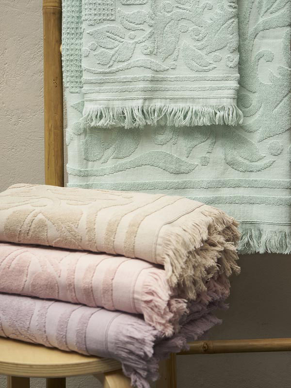 Πετσέτα Προσώπου 50x90 Sunshine Κρόσι 1 Beige