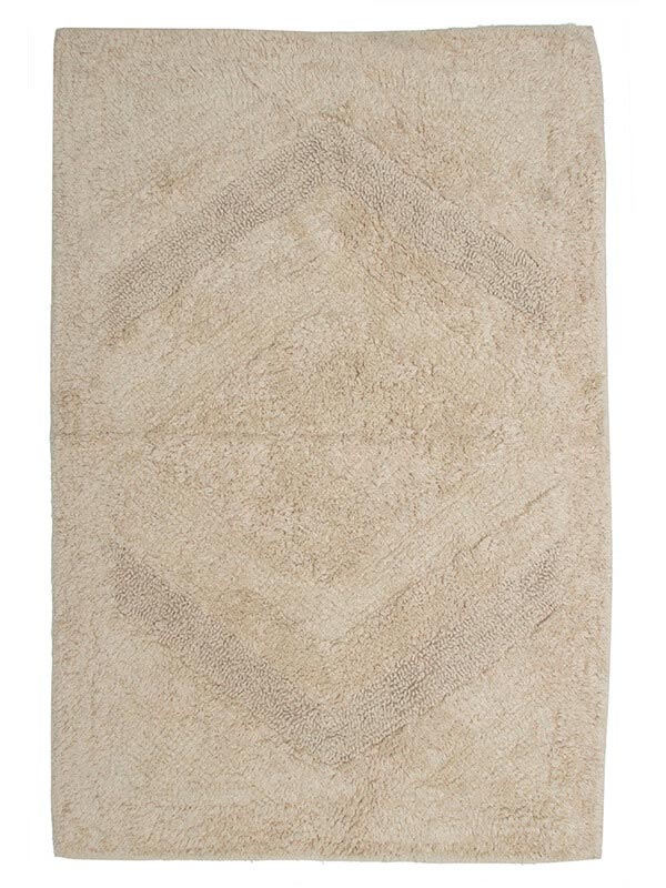 Πατάκι βαμβακερό Beige 60 cm x 90 cm