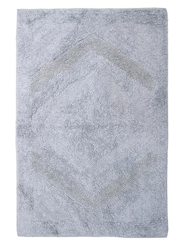 Πατάκι βαμβακερό Grey 60 cm x 90 cm