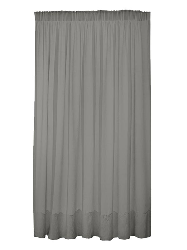 Κουρτίνα γάζα Grey 300x280 Τεμάχιο