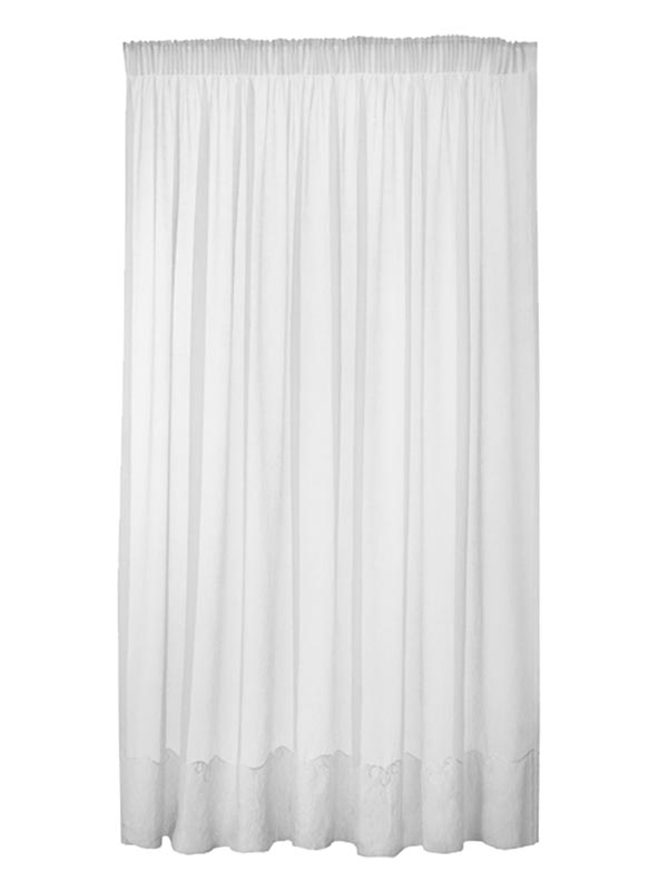 Κουρτίνα γάζα White 300x280 Τεμάχιο