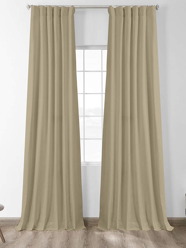 Κουρτίνα μπλακάουτ Beige 150x280 Τεμάχιο