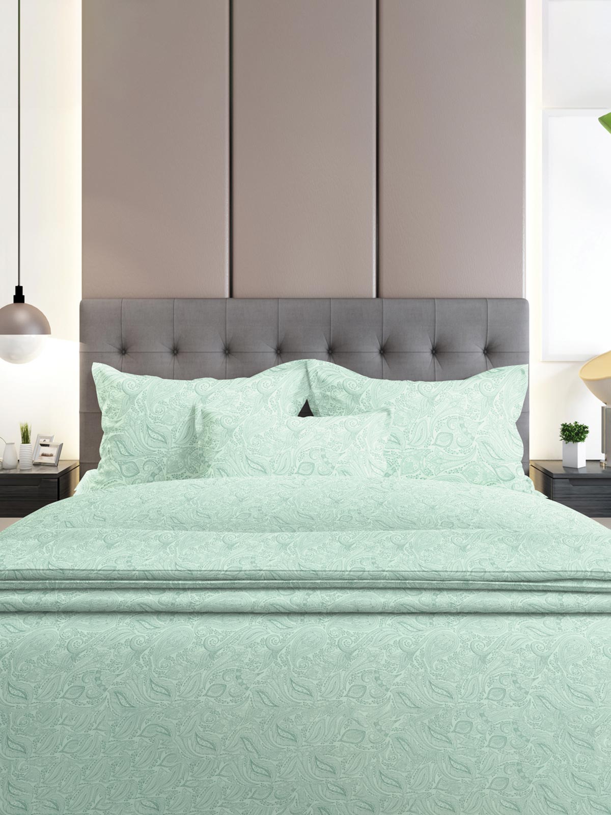 Σετ Σεντόνια Flannel 2040 Aqua Μονό με λάστιχο(105x205+30)