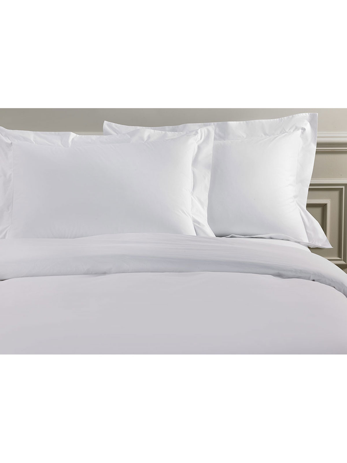 Σετ Σεντόνια Satin μονόχρωμα White King Size (270x280)