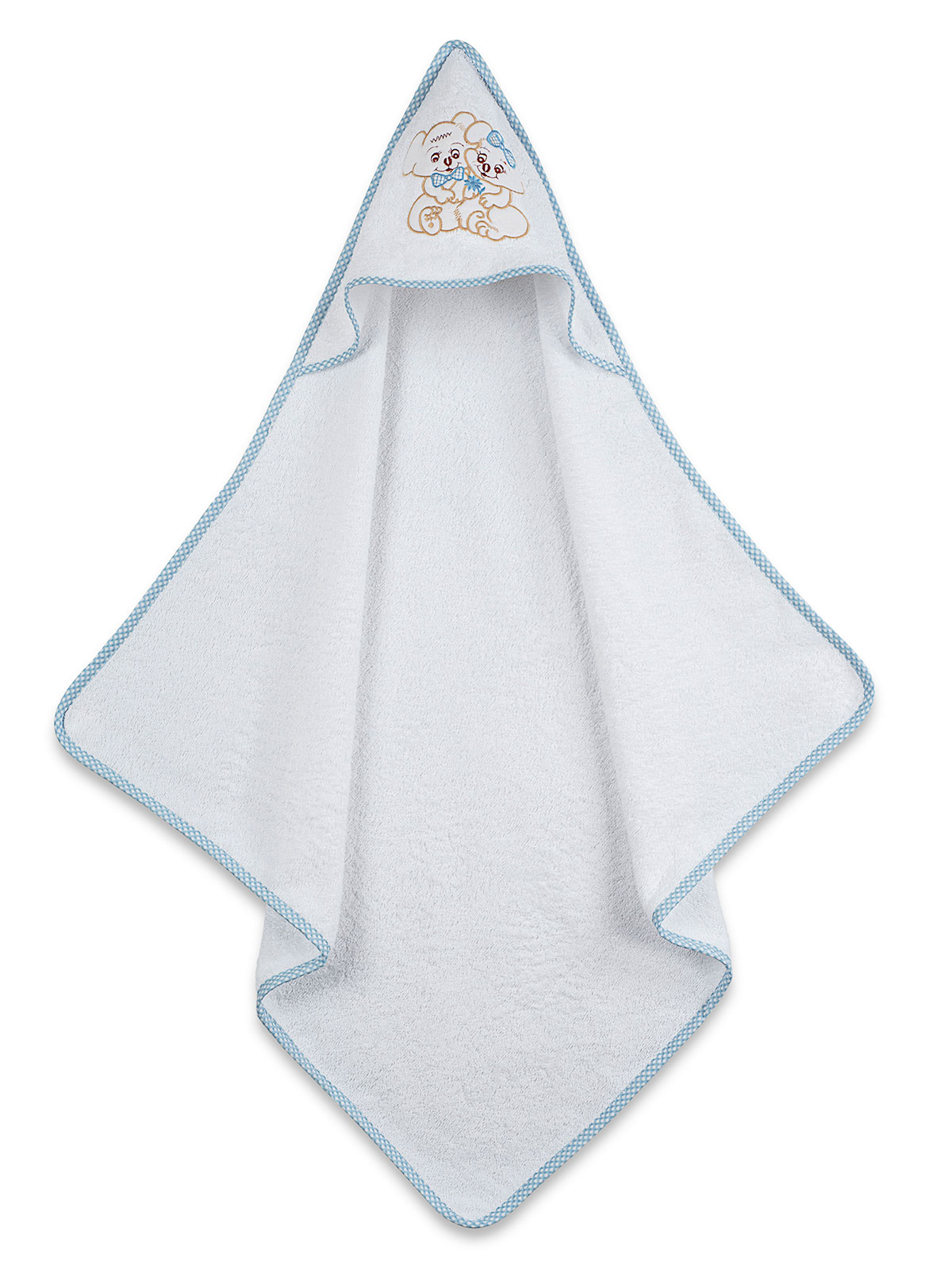 Κάπα κεντητή Couple 06 Blue 75x75