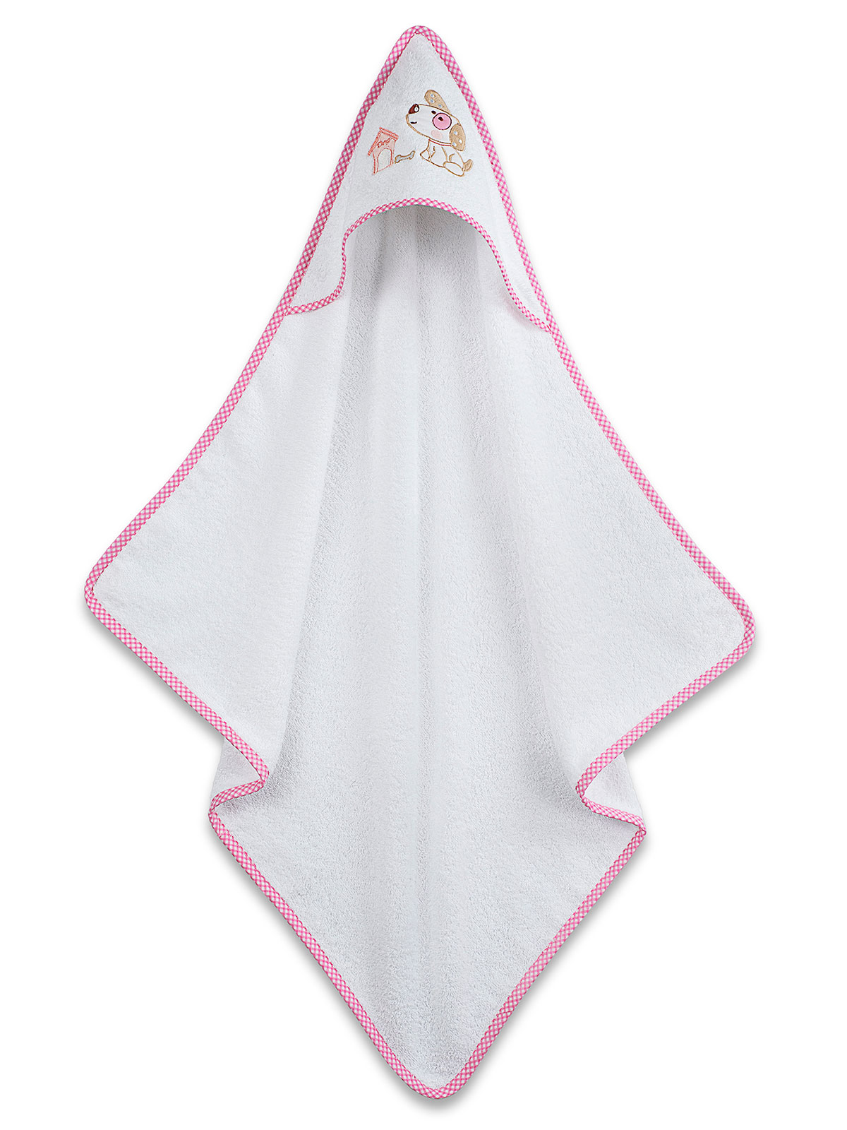 Κάπα κεντητή Dog 07 Rose 75x75