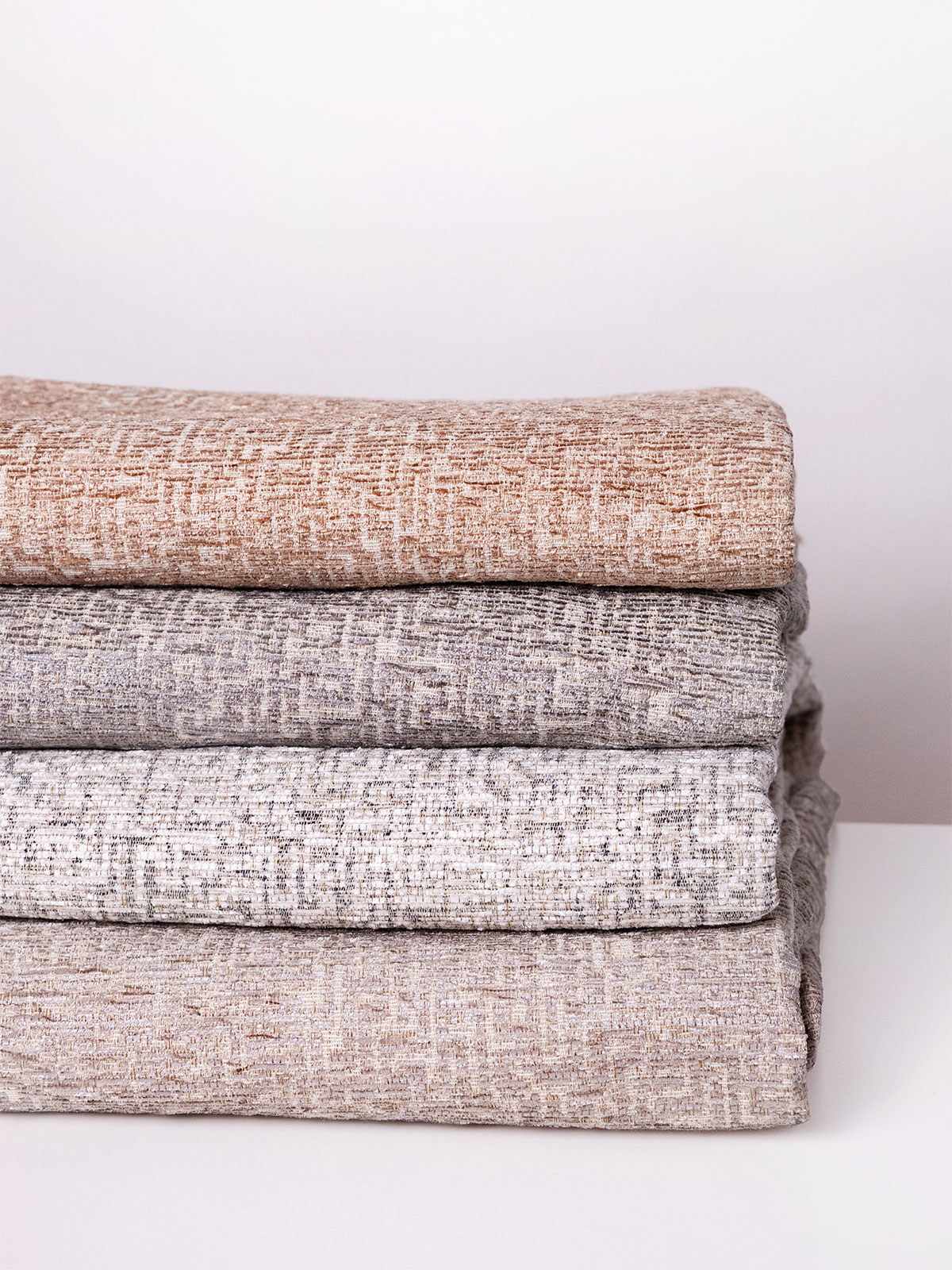 Ριχτάρι Σενίλ Rene 2 Beige Σετ 3 τεμαχίων (1θ – 2θ – 3θ)