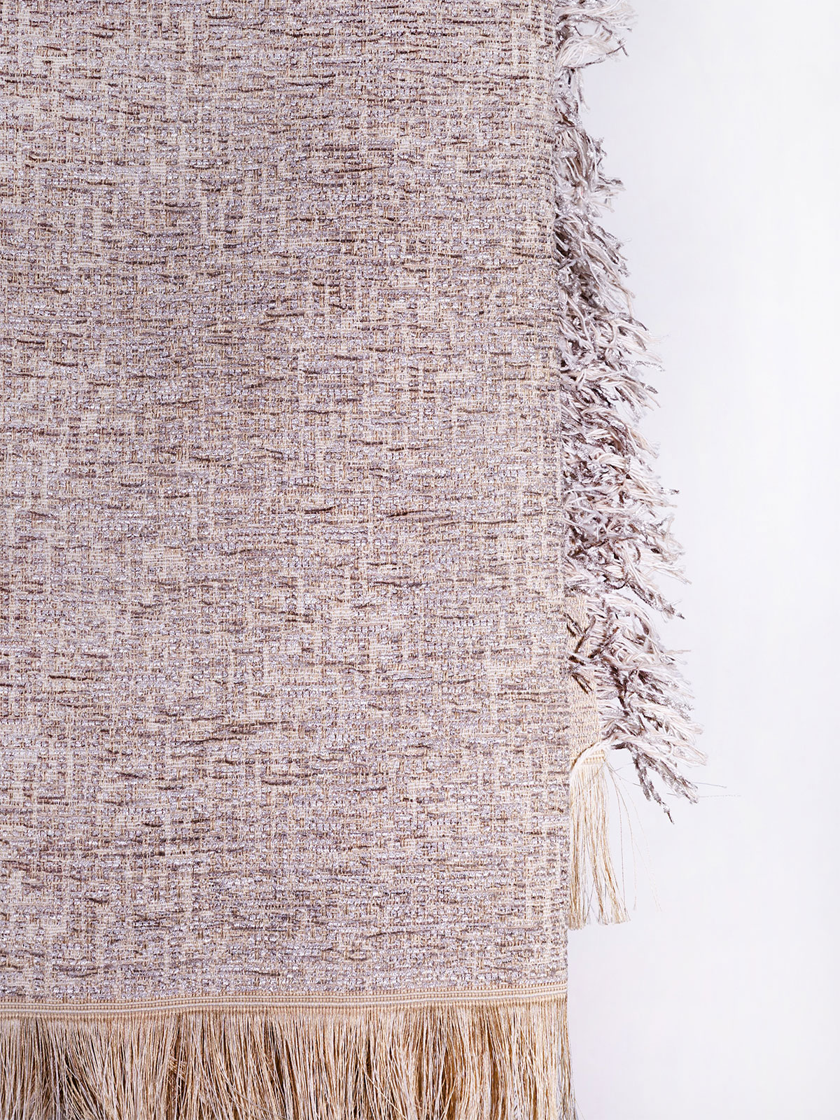 Ριχτάρι Σενίλ Rene 4 Light Grey Σετ 2 τεμαχίων (2θ – 3θ)