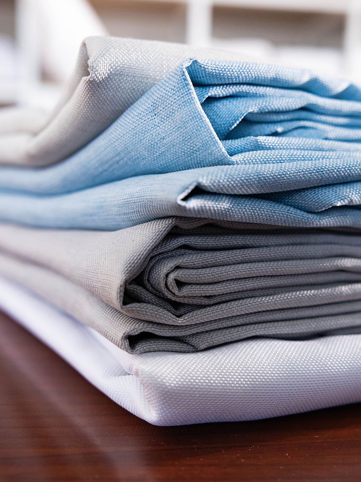 Τραπεζομάντηλο αλέκιαστο Blue 105x105