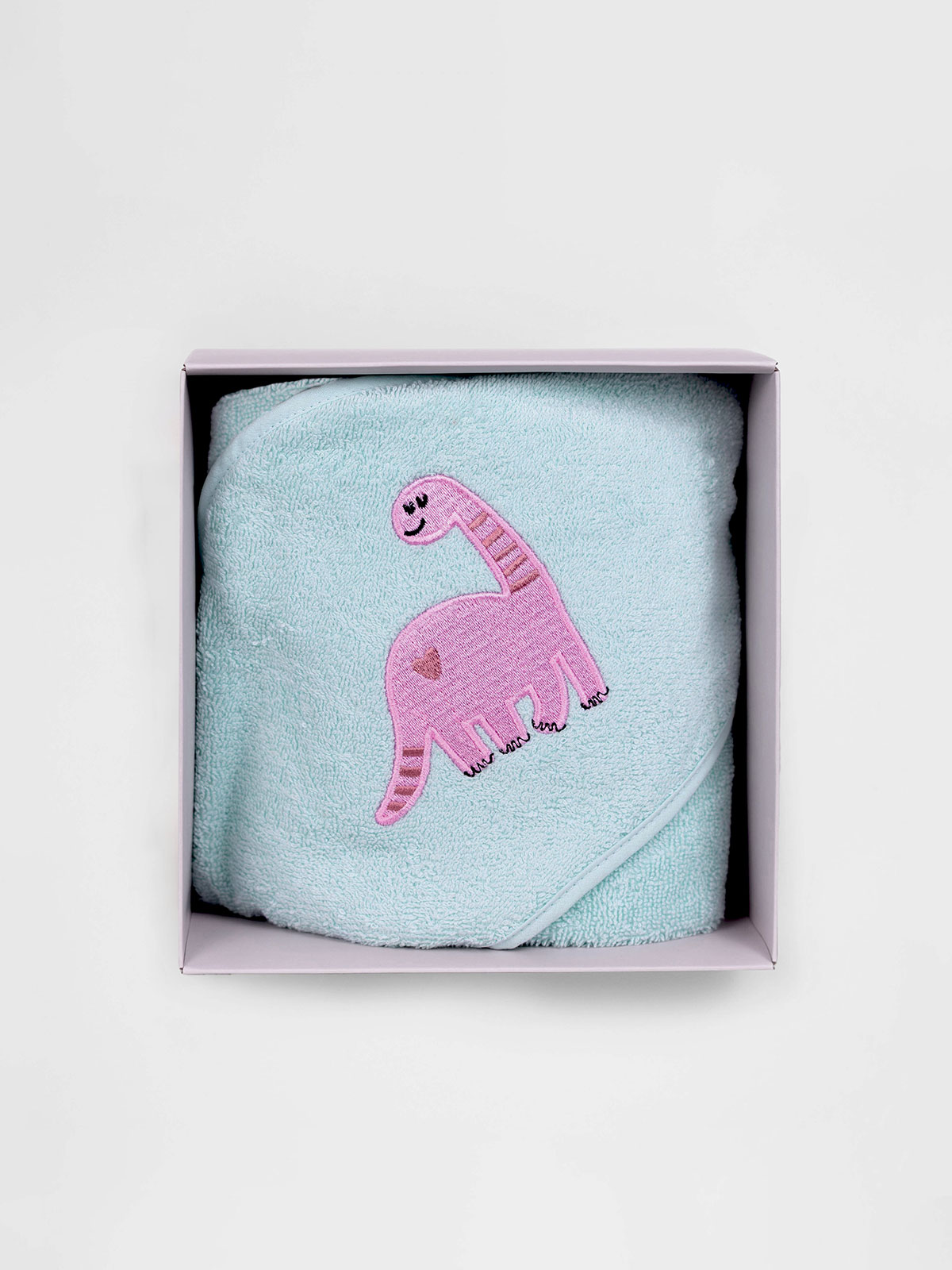 Fluffy Κεντητή Κάπα Light Blue 75x75