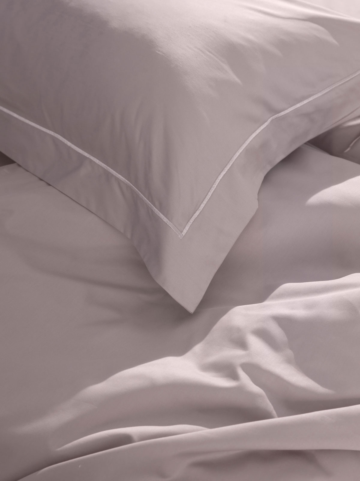 Μαξιλαροθήκες Βαμβακοσατέν Omnia Oxford Powder 50x70