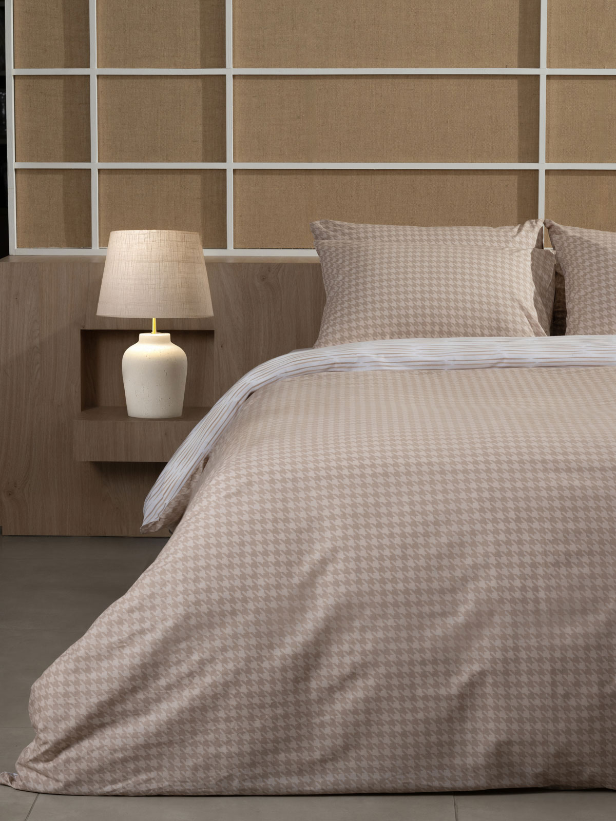 Μαξιλαροθήκες Cotton Feelings 2064 Beige 50x70