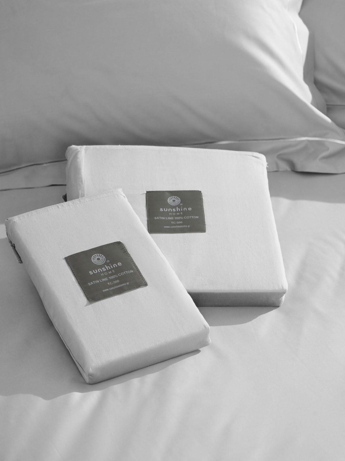 Παπλωματοθήκη Βαμβακοσατέν Omnia White Υπέρδιπλη (220x240)