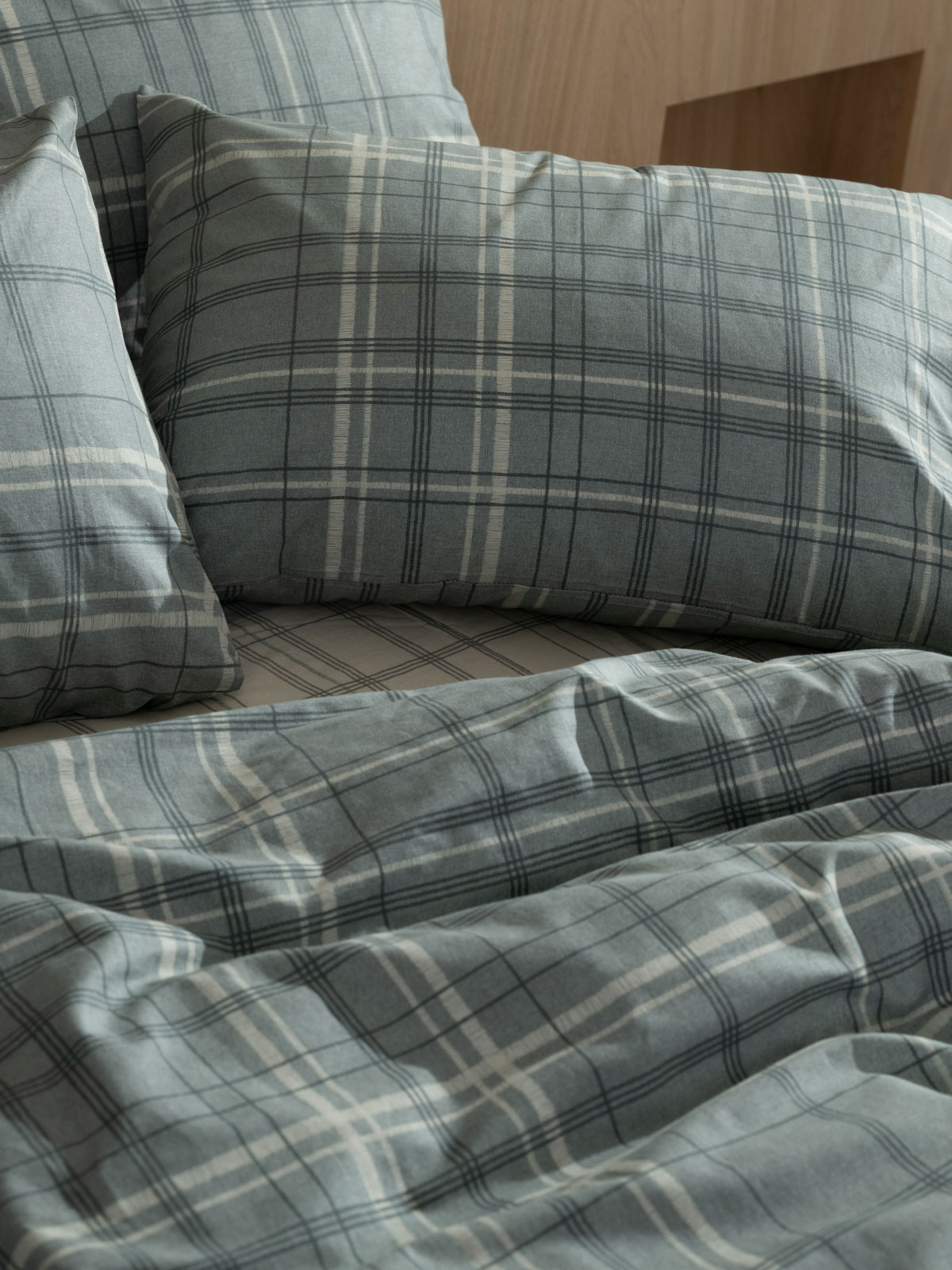 Σετ Σεντόνια Cotton Feelings 2066 Aqua King Size (260x270)