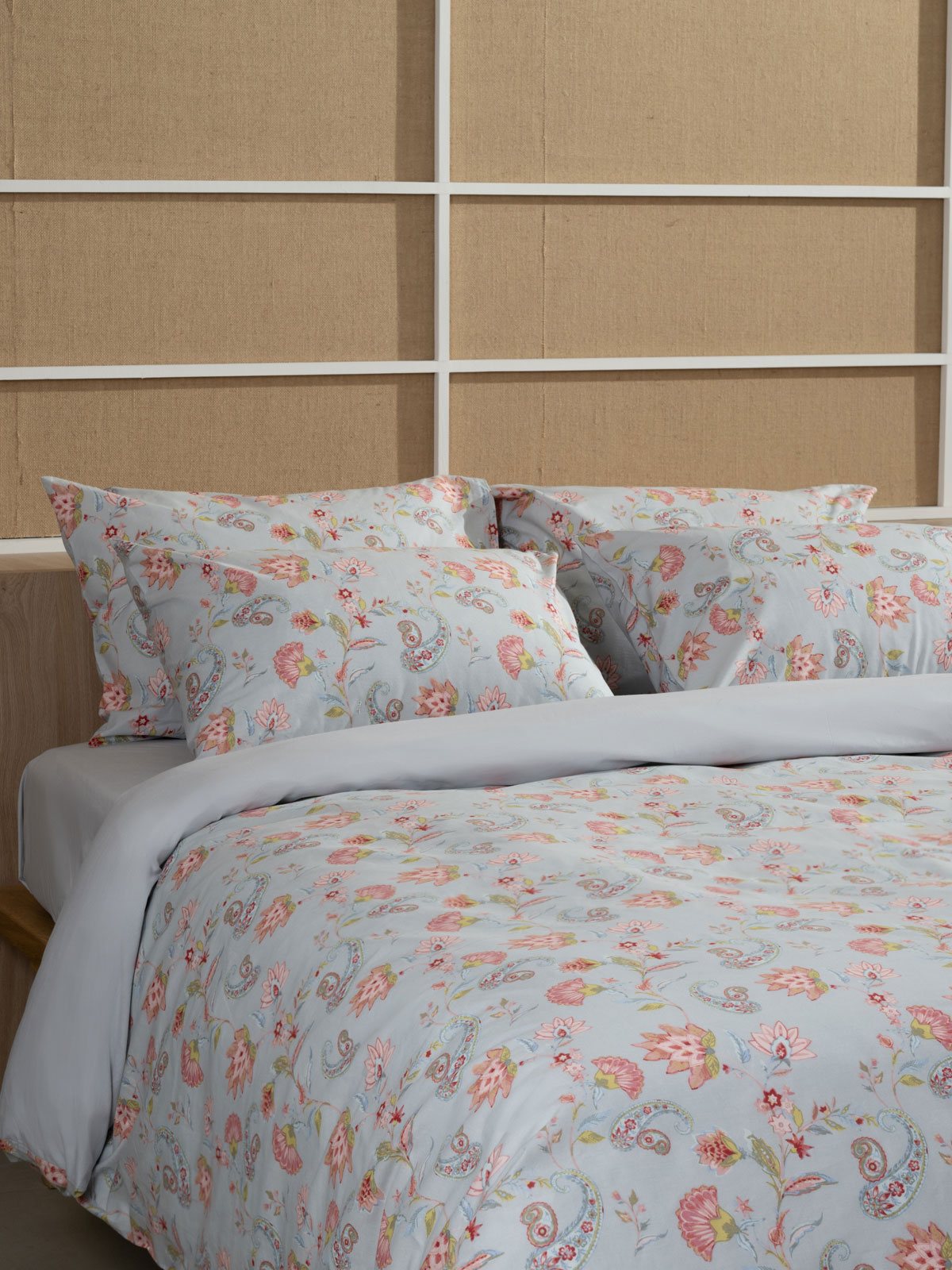 Σετ Σεντόνια Cotton Feelings 2068 Grey King Size (260x270)