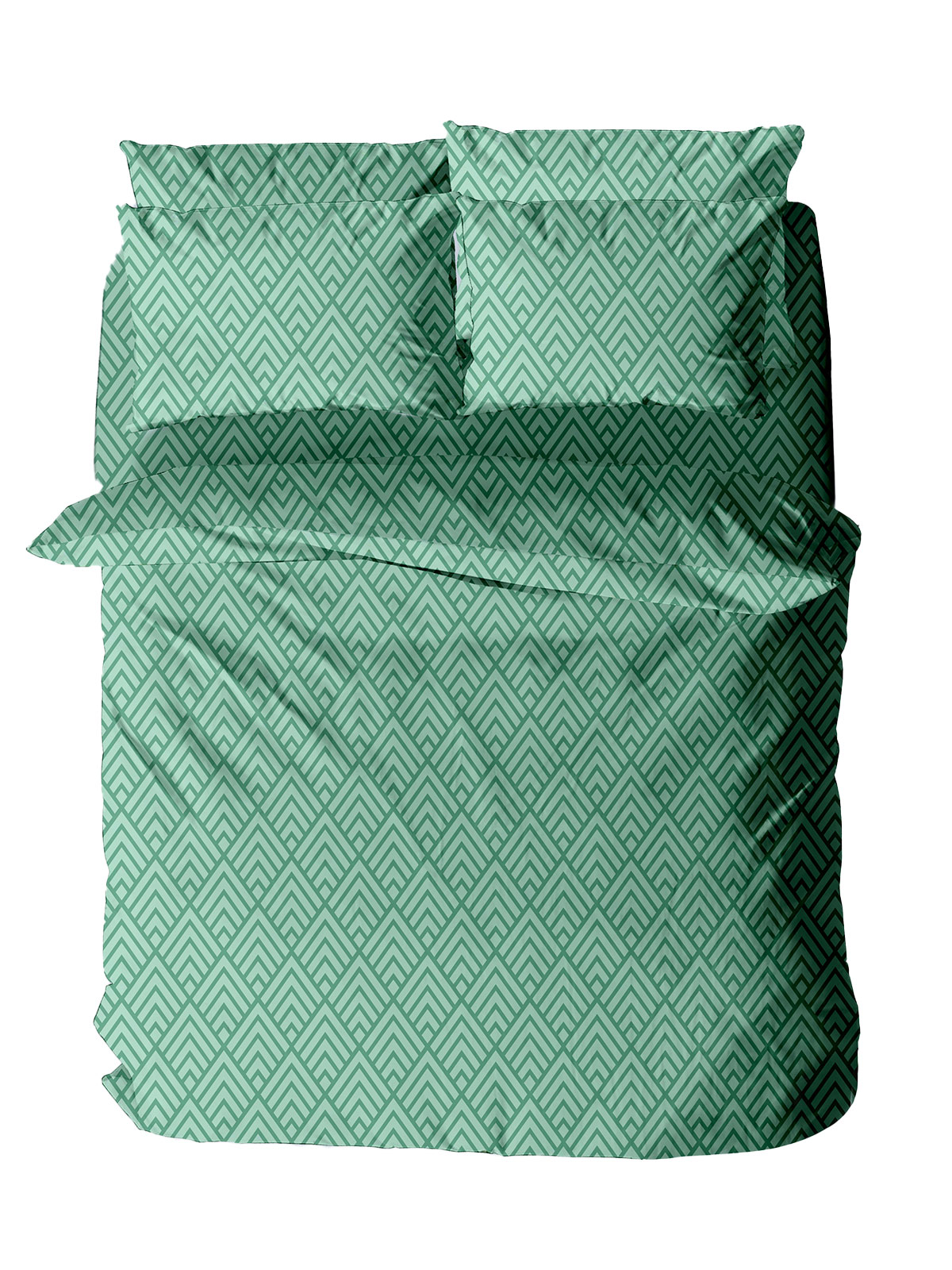 Παπλωματοθήκη Menta Εμπριμέ 500 Aqua Μονή (170x250)