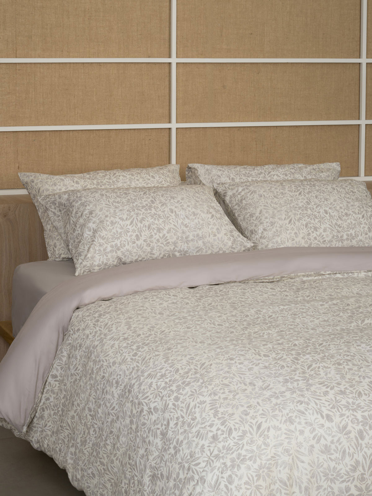 Σετ Σεντόνια Cotton Feelings 2070 Beige Μονό με λάστιχο(105x205+30)