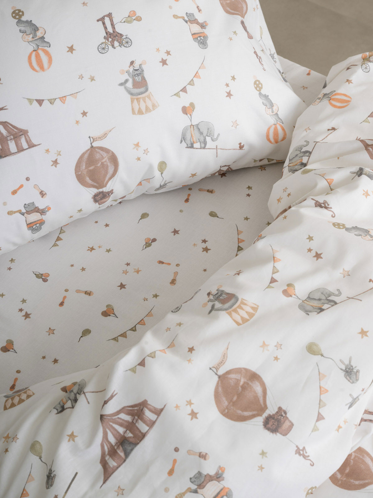 Σετ Σεντόνια Cotton Feelings 56 Μονό με λάστιχο(105x205+30)