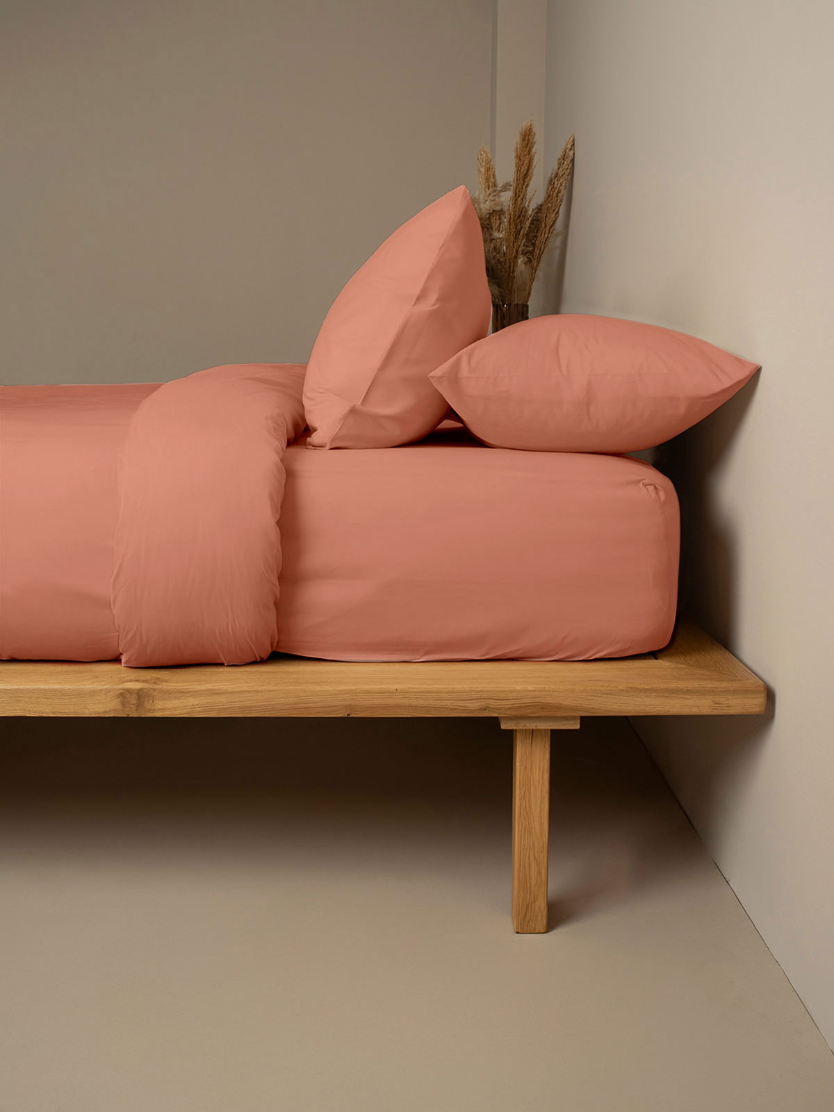 Σετ Σεντόνια Cotton Feelings 117 Peach Μονό (165x270)